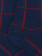 Calze lunghe fantasia Window GALLO Uomo - Blue