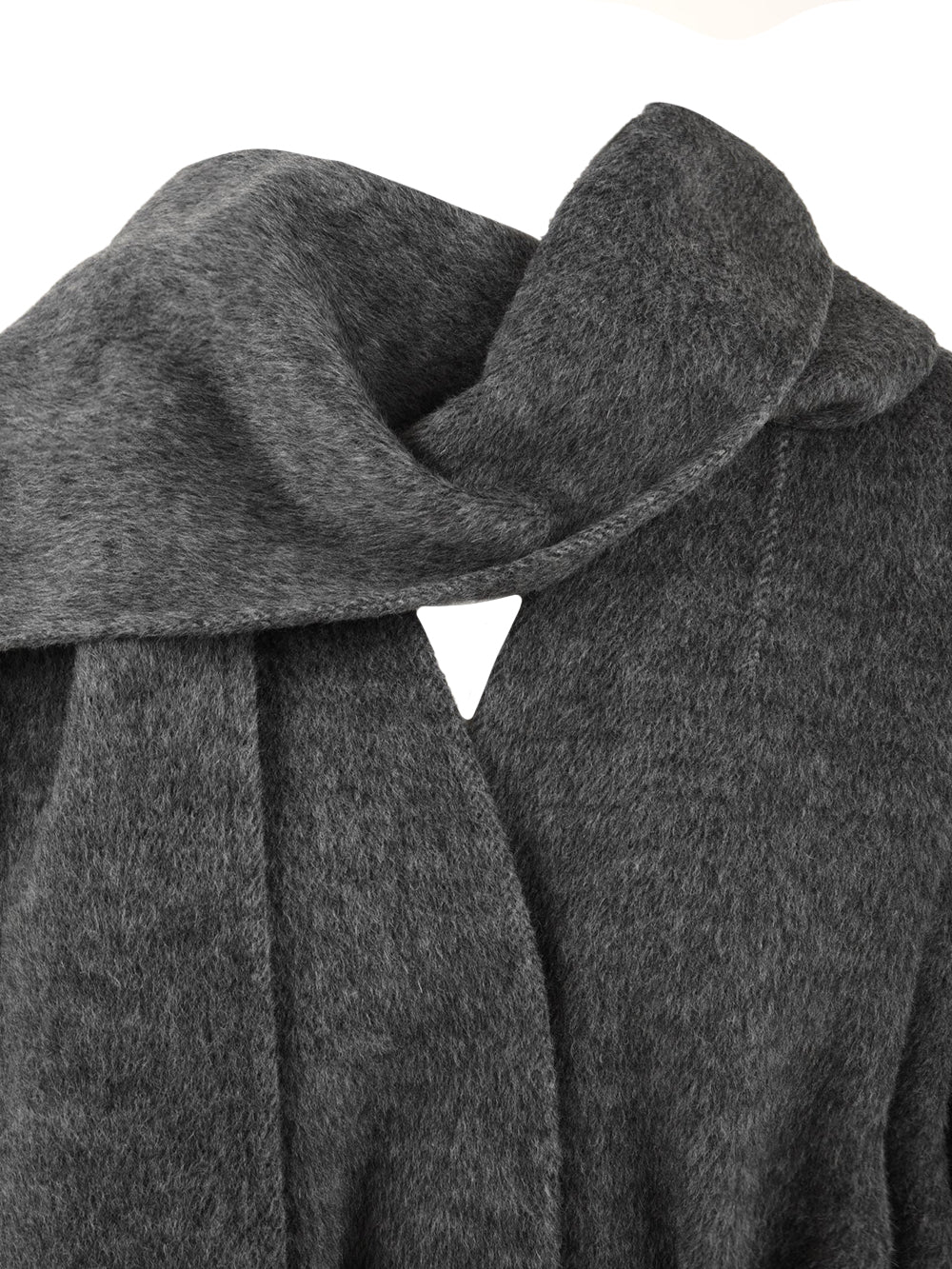 Cappotto Pamir con sciarpa GLOX Donna - Grigio