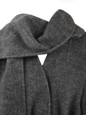 Cappotto Pamir con sciarpa GLOX Donna - Grigio