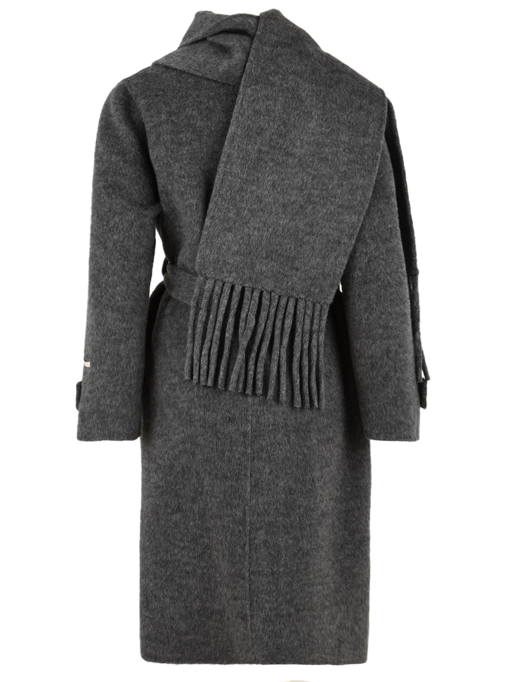 Cappotto Pamir con sciarpa GLOX Donna - Grigio