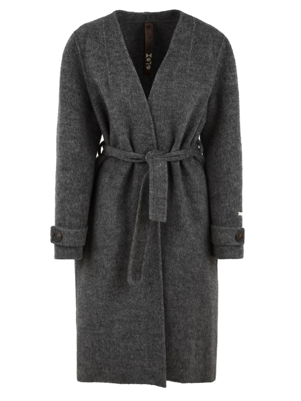 Cappotto Pamir con sciarpa GLOX Donna - Grigio