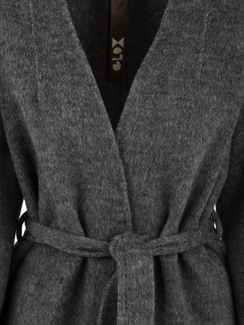 Cappotto Pamir con sciarpa GLOX Donna - Grigio