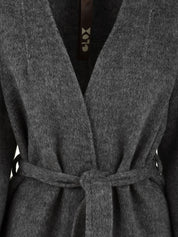 Cappotto Pamir con sciarpa GLOX Donna - Grigio