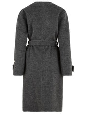 Cappotto Pamir con sciarpa GLOX Donna - Grigio