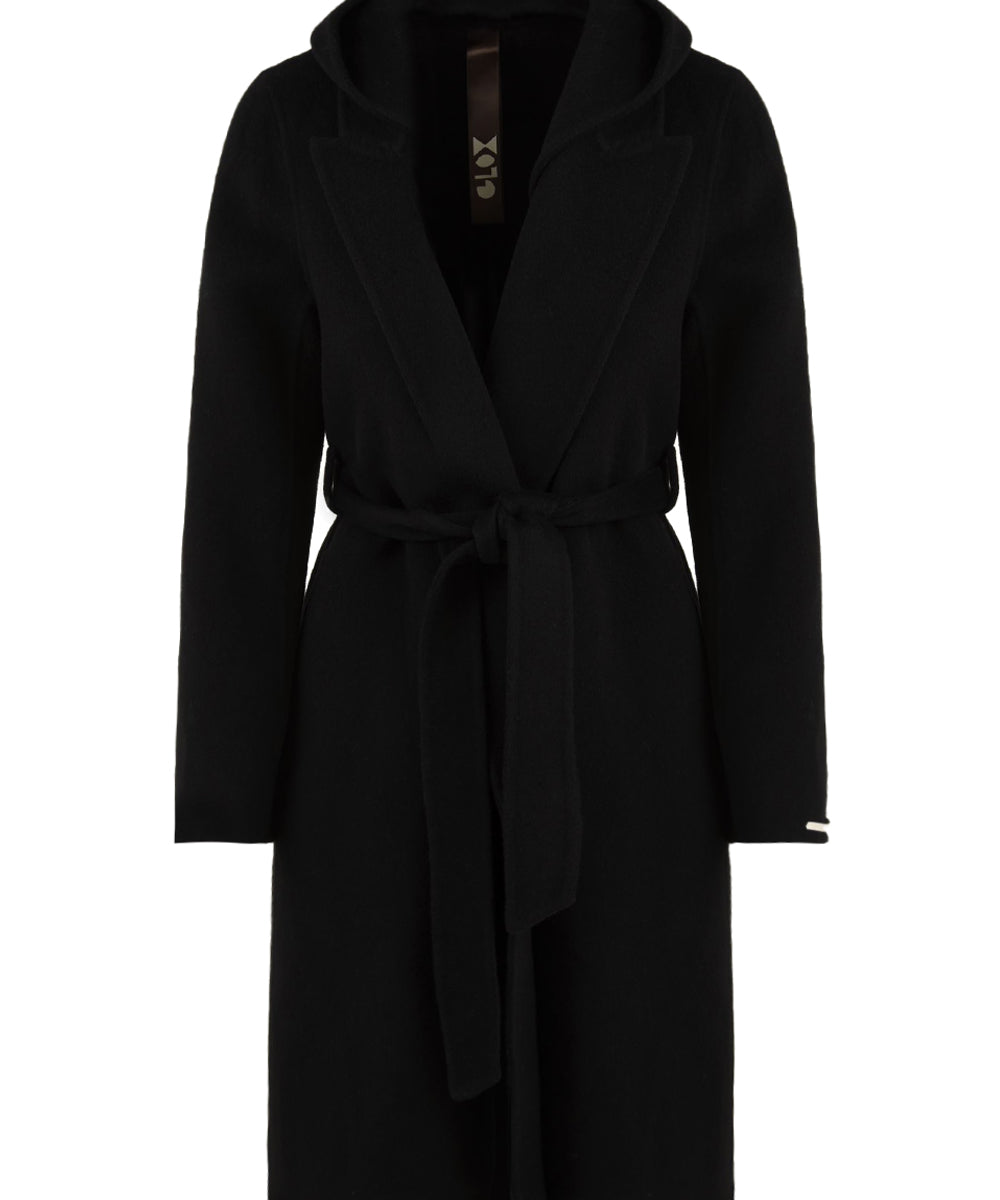 Cappotto Cashmere GLOX Donna - Nero