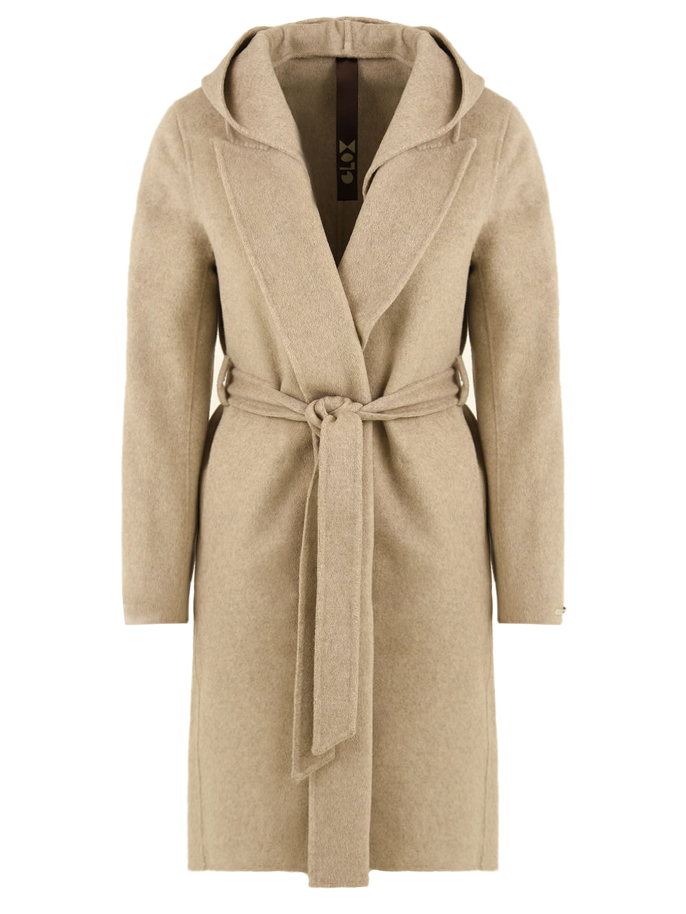 Cappotto Cashmere GLOX Donna - Beige