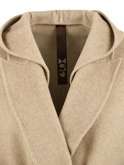 Cappotto Cashmere GLOX Donna - Beige