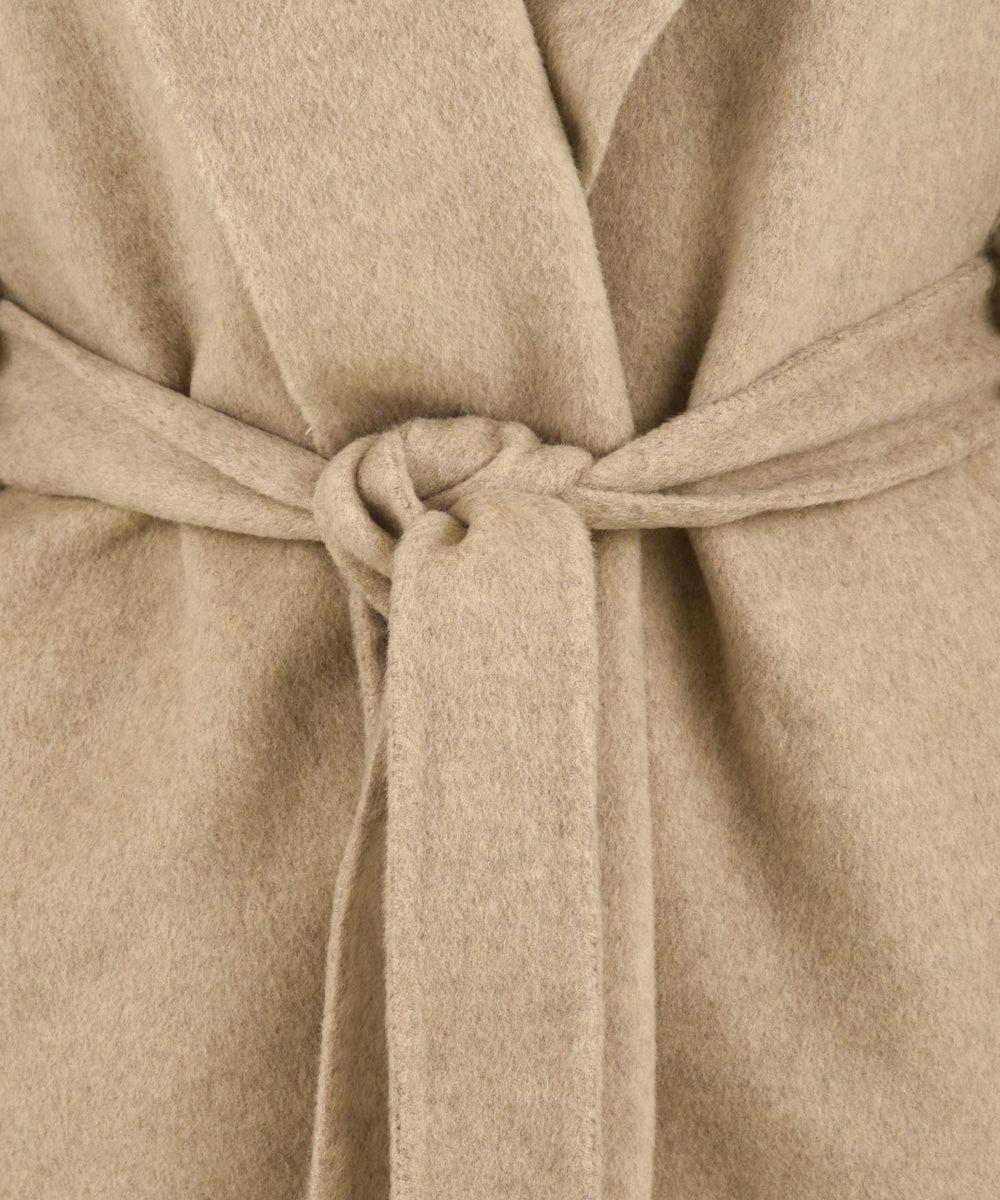Cappotto Cashmere GLOX Donna - Beige