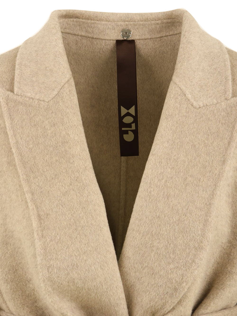 Cappotto Cashmere GLOX Donna - Beige