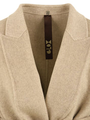 Cappotto Cashmere GLOX Donna - Beige