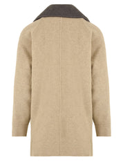 Cappotto Cashmere con gilet removibile GLOX Donna - Beige