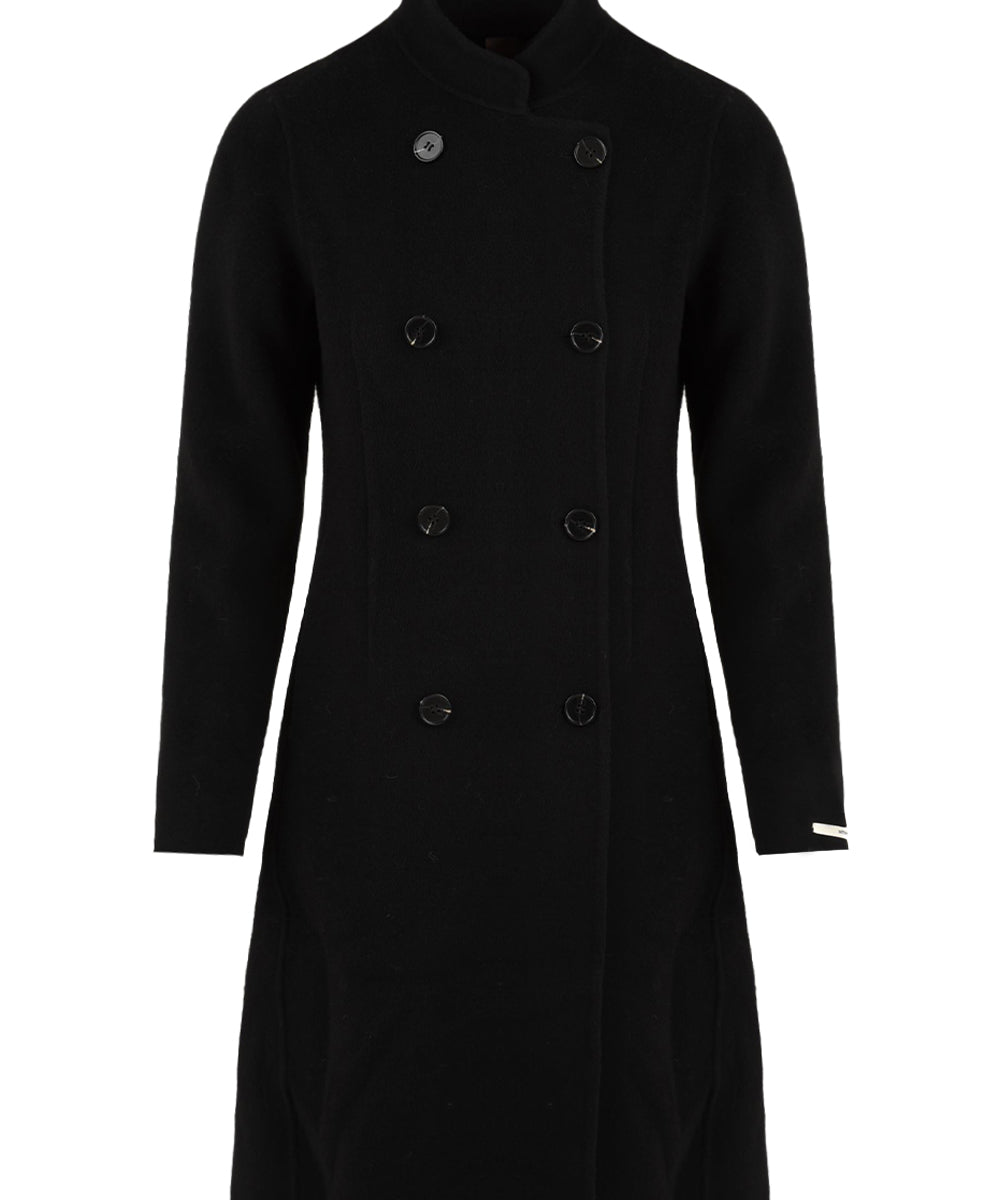 Cappotto Cashmere GLOX Donna - Nero