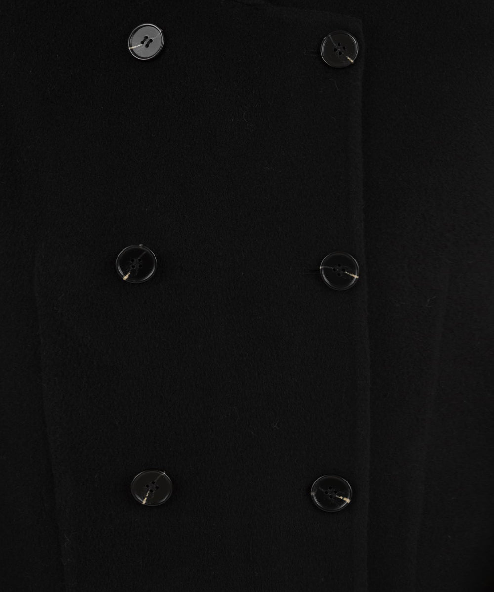 Cappotto Cashmere GLOX Donna - Nero