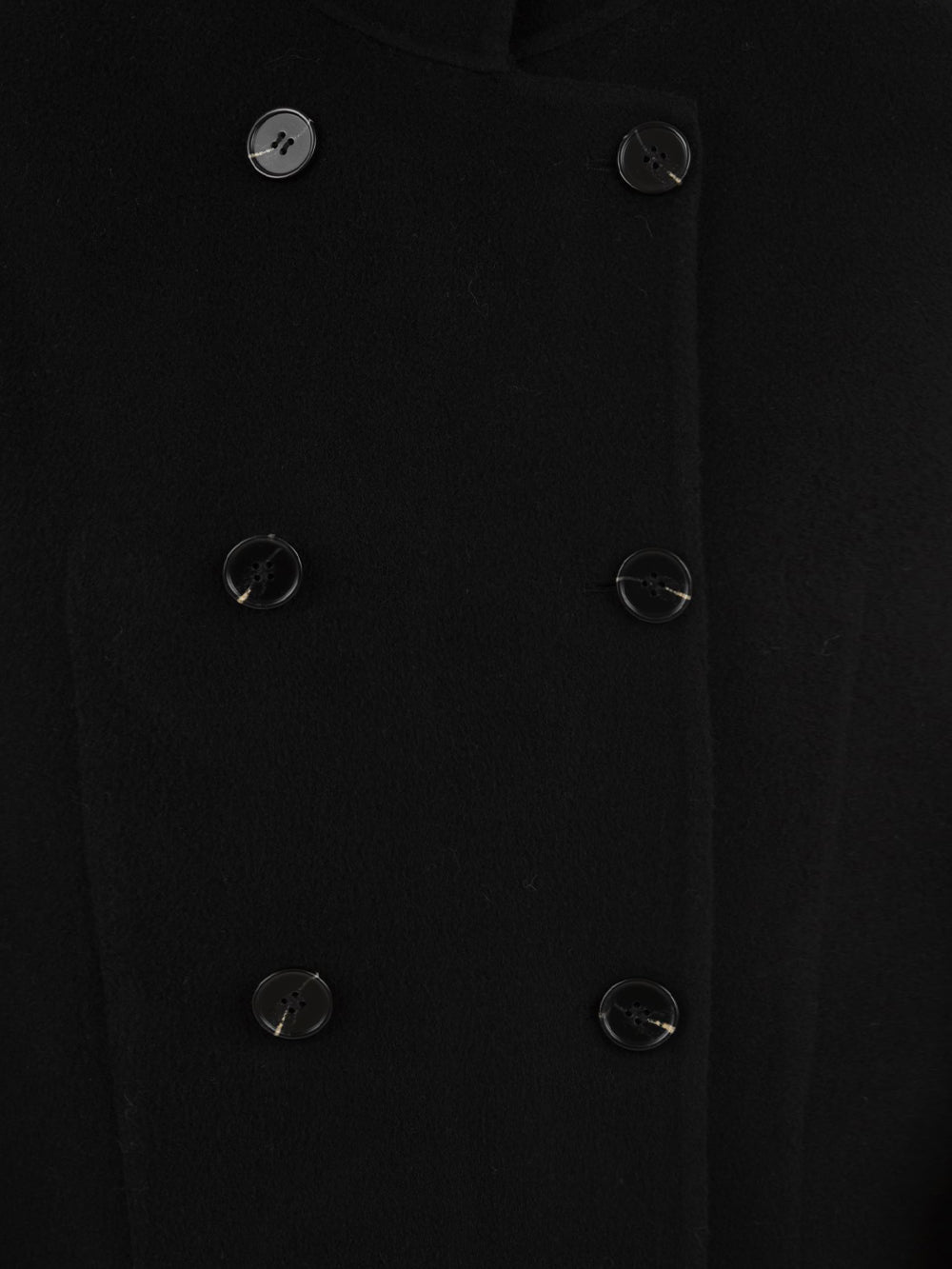 Cappotto Cashmere GLOX Donna - Nero