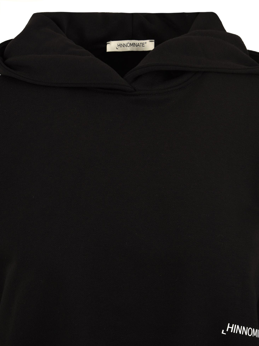 Felpa corta con cappuccio HINNOMINATE Donna - Nero