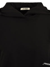 Felpa corta con cappuccio HINNOMINATE Donna - Nero