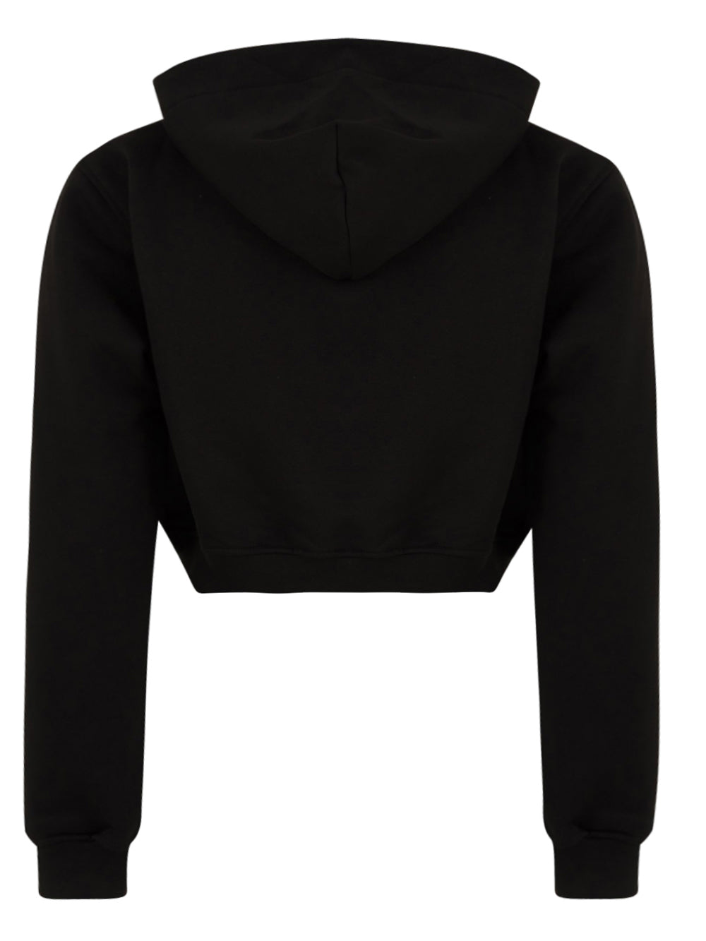 Felpa corta con cappuccio HINNOMINATE Donna - Nero