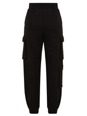 Pantalone con elastico e tasconi laterali HINNOMINATE Donna - Nero