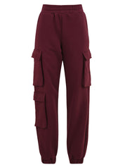 Pantalone con elastico e tasconi laterali HINNOMINATE Donna - Rosso