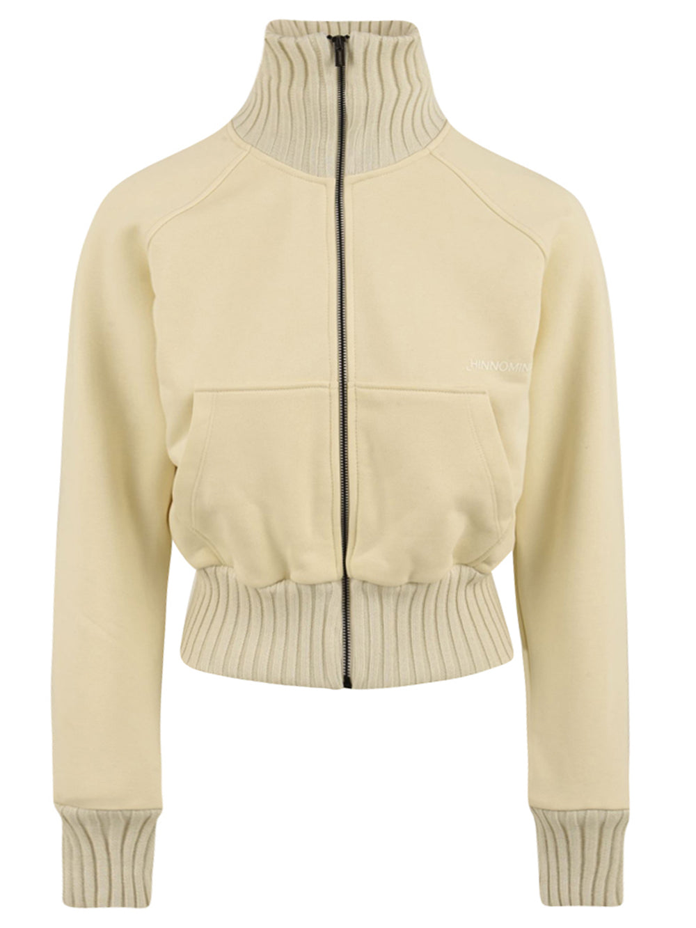 Felpa collo alto full zip HINNOMINATE Donna - Bianco