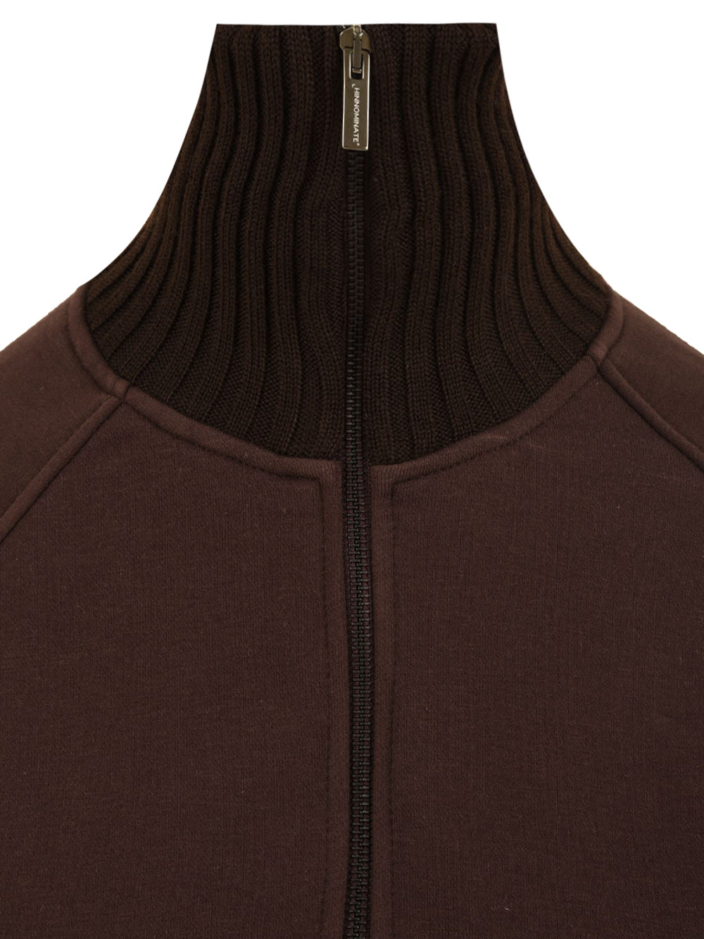 Felpa collo alto full zip HINNOMINATE Donna - Marrone