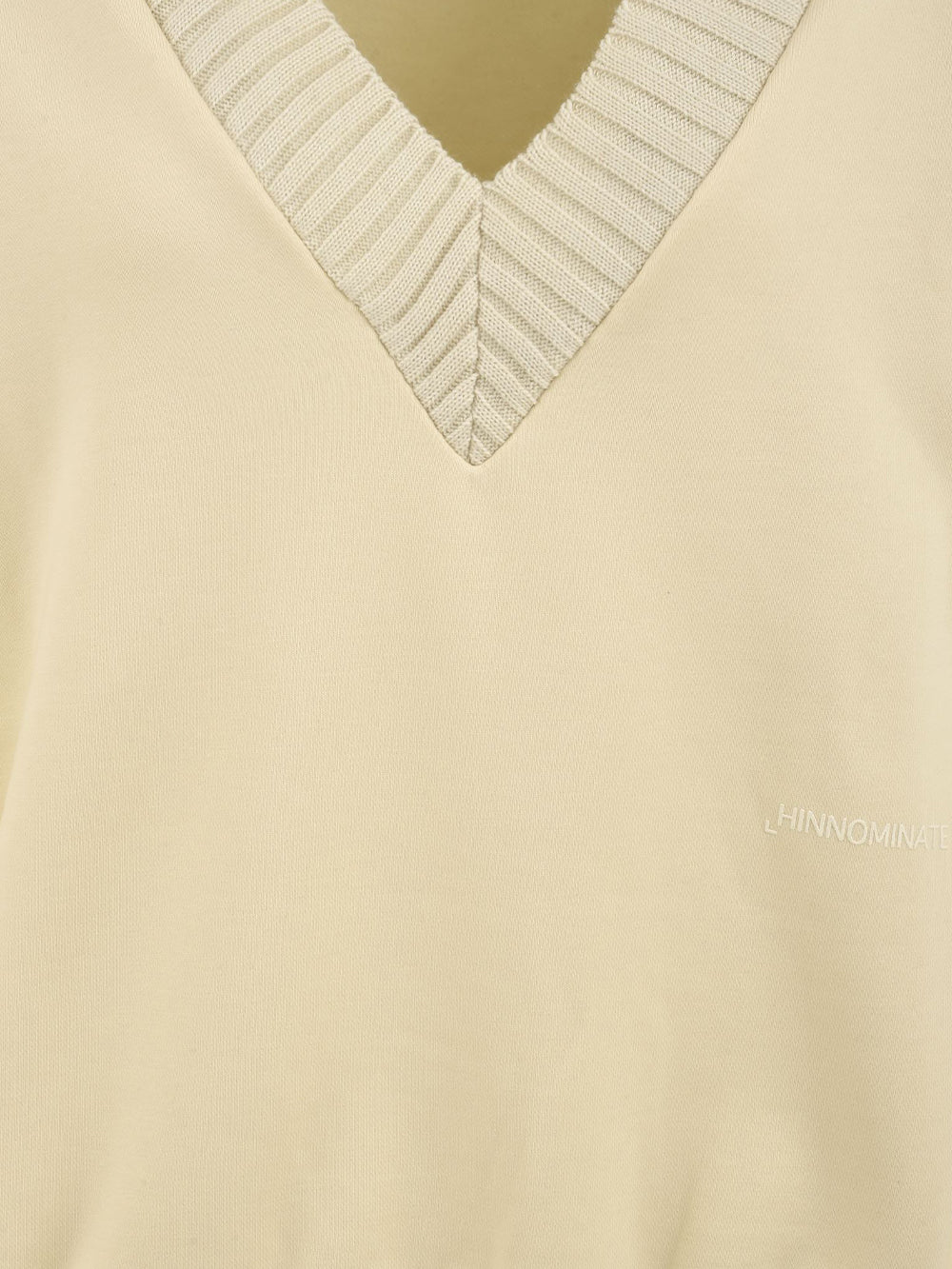 Felpa scollo a V HINNOMINATE Donna - Bianco