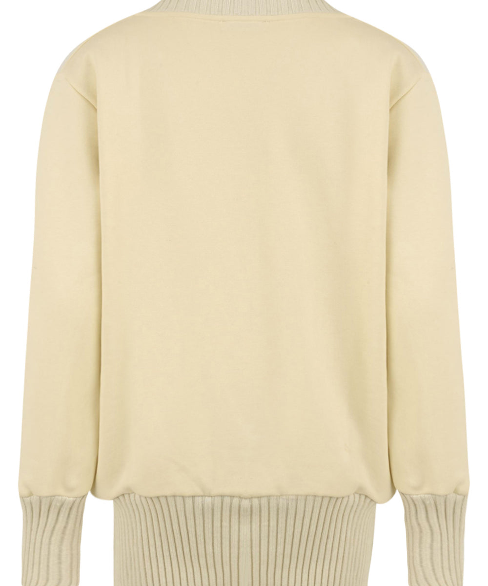 Felpa scollo a V HINNOMINATE Donna - Bianco