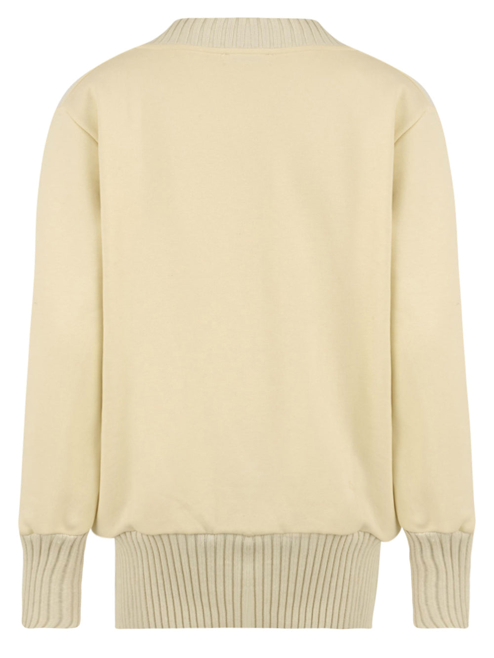 Felpa scollo a V HINNOMINATE Donna - Bianco