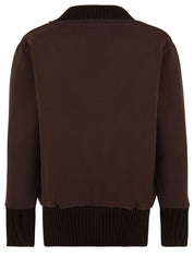 Felpa scollo a V HINNOMINATE Donna - Marrone