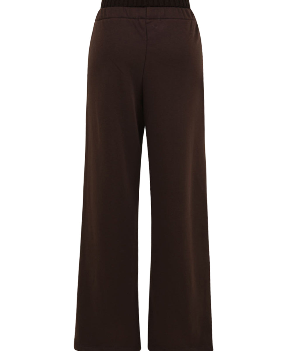 Pantalone dritto in felpa HINNOMINATE Donna - Marrone
