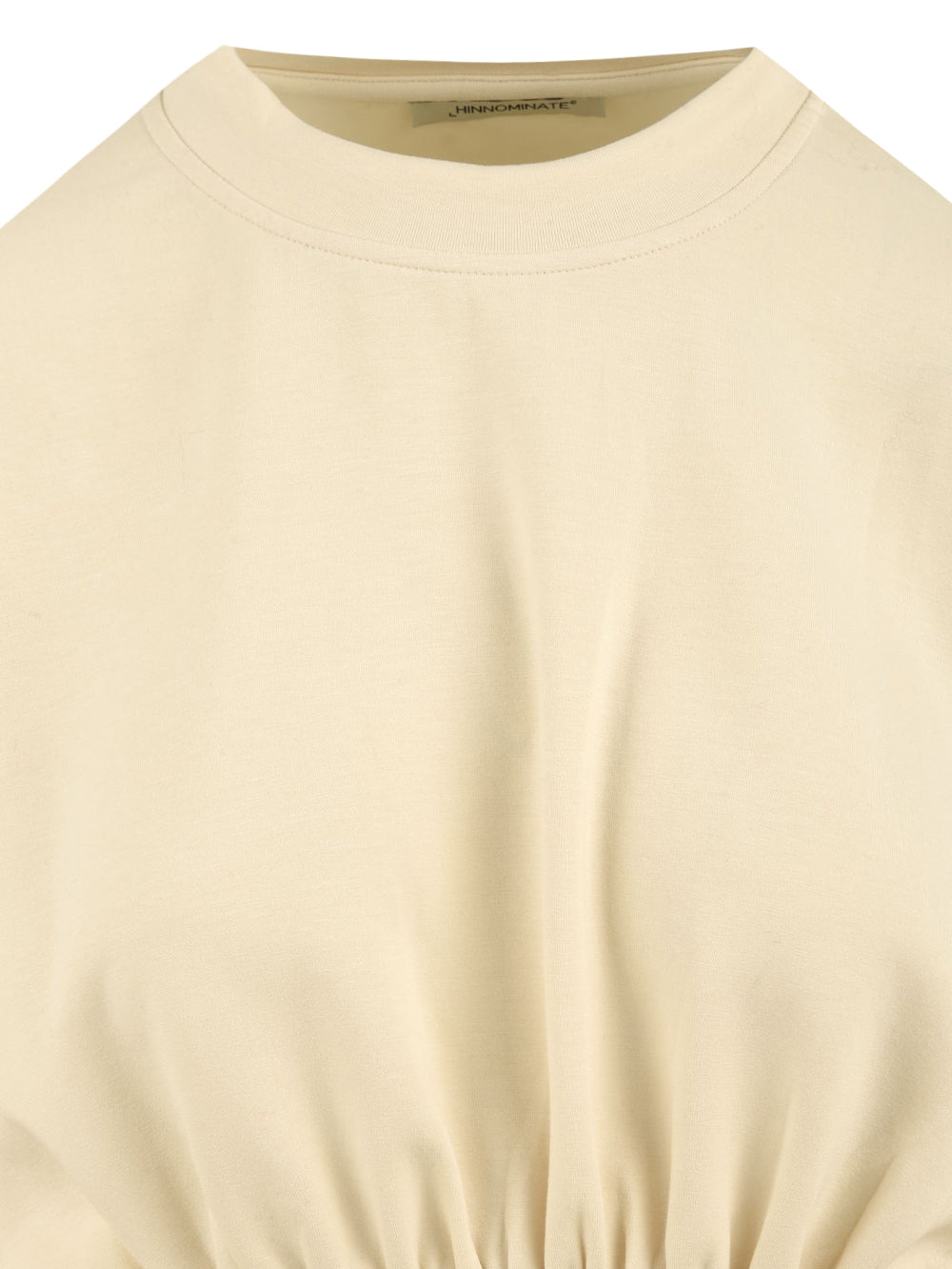 Felpa crop Viscosa HINNOMINATE Donna - Bianco