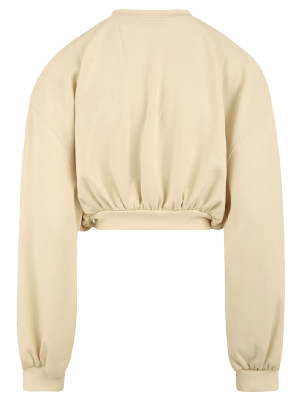 Felpa crop Viscosa HINNOMINATE Donna - Bianco