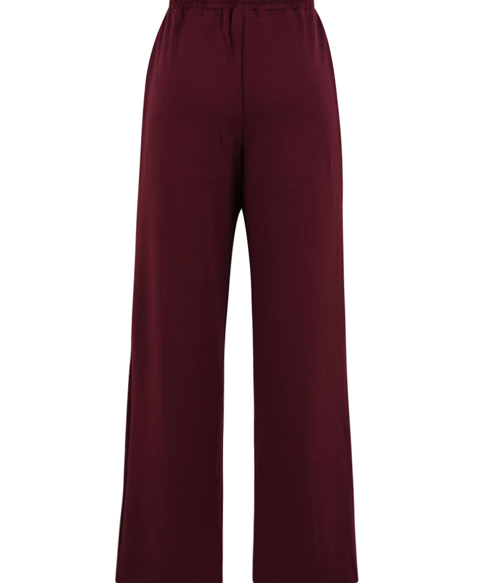 Pantalone in Viscosa HINNOMINATE Donna - Rosso
