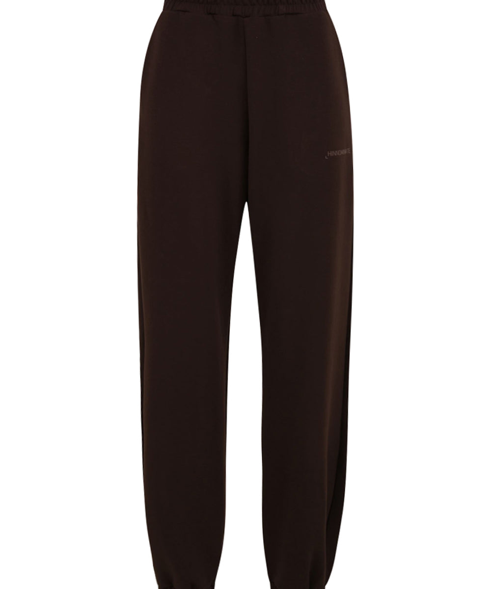 Pantalone con elastico in Viscosa HINNOMINATE Donna - Marrone