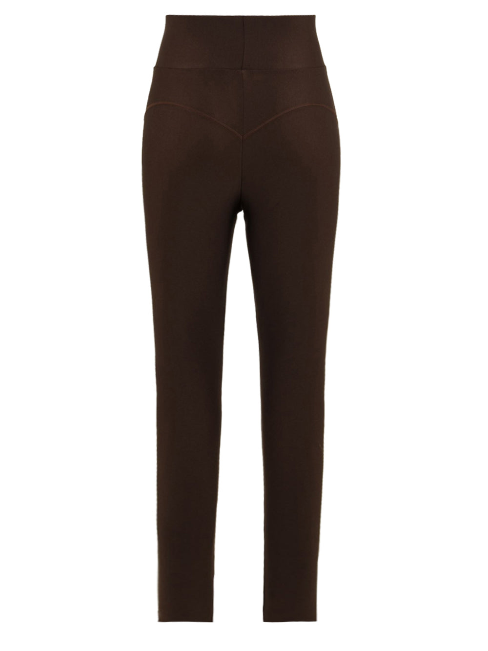 Leggings vita alta in Lycra Lucida HINNOMINATE Donna - Marrone