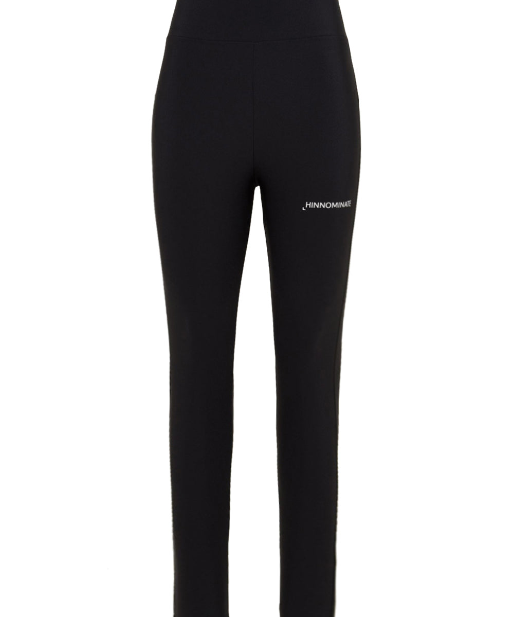 Leggings vita alta in Lycra Lucida HINNOMINATE Donna - Nero