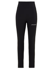 Leggings vita alta in Lycra Lucida HINNOMINATE Donna - Nero