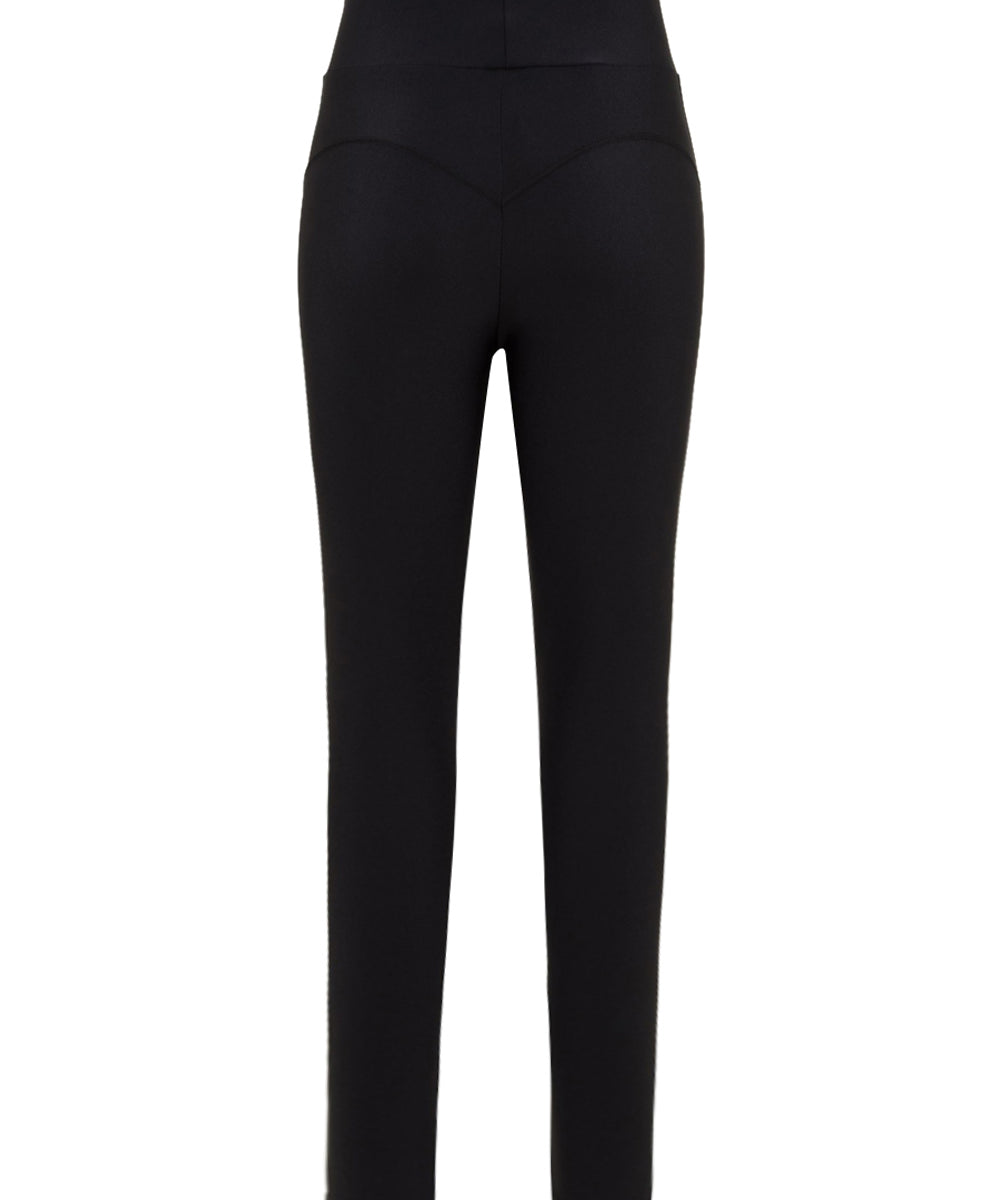 Leggings vita alta in Lycra Lucida HINNOMINATE Donna - Nero