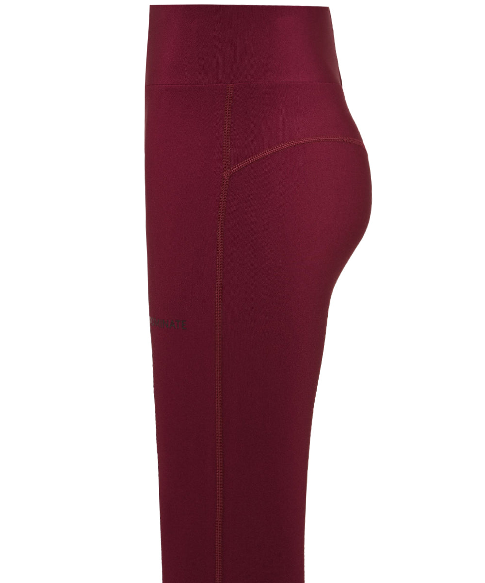 Leggings vita alta in Lycra Lucida HINNOMINATE Donna - Rosso