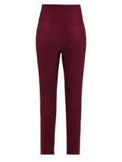 Leggings vita alta in Lycra Lucida HINNOMINATE Donna - Rosso