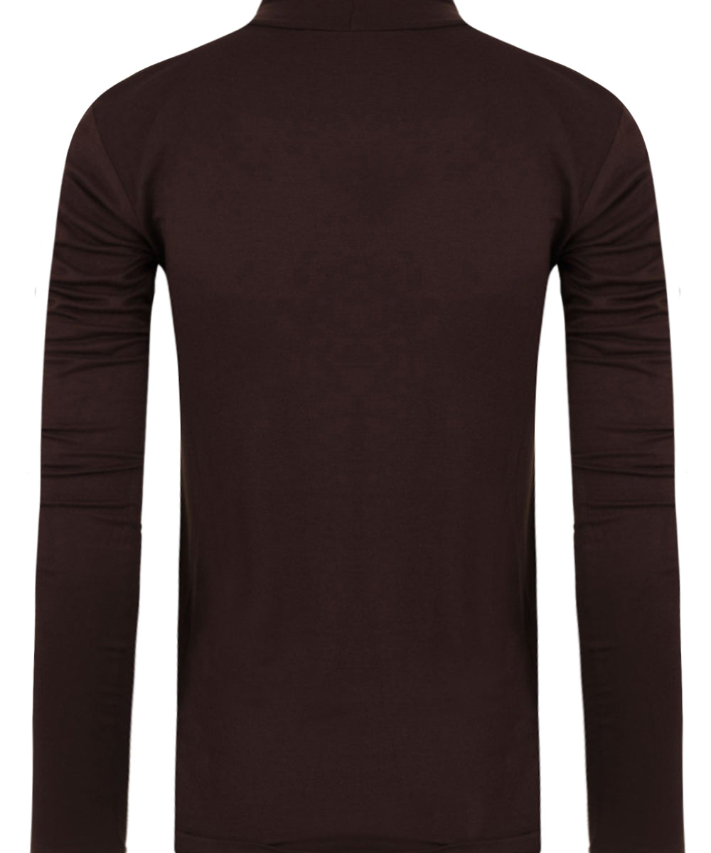 Maglia Dolcevita in Viscosa HINNOMINATE Donna - Marrone