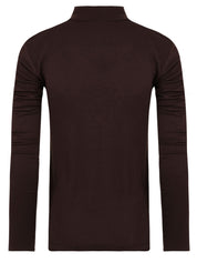 Maglia Dolcevita in Viscosa HINNOMINATE Donna - Marrone