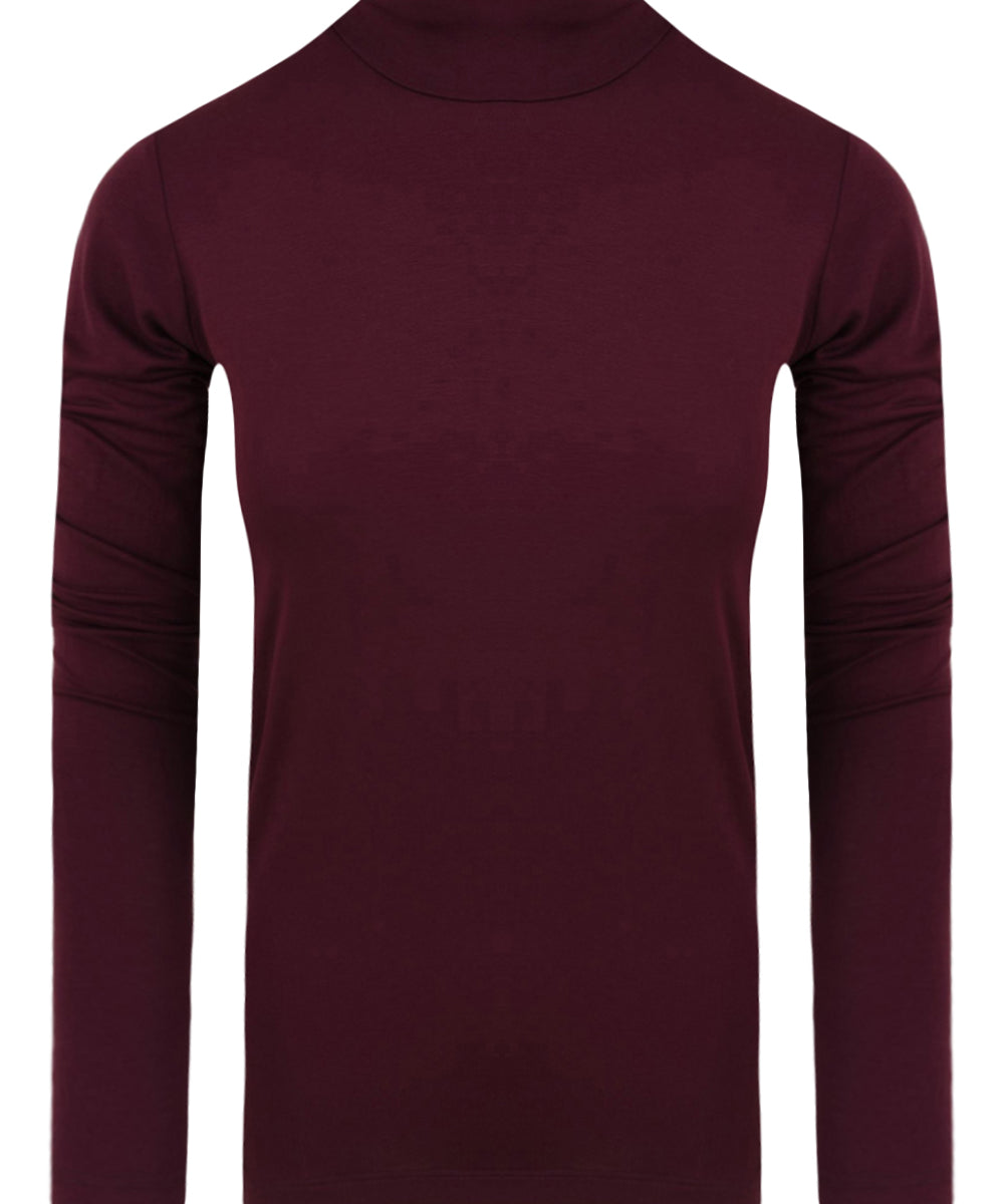 Maglia Dolcevita in Viscosa HINNOMINATE Donna - Rosso