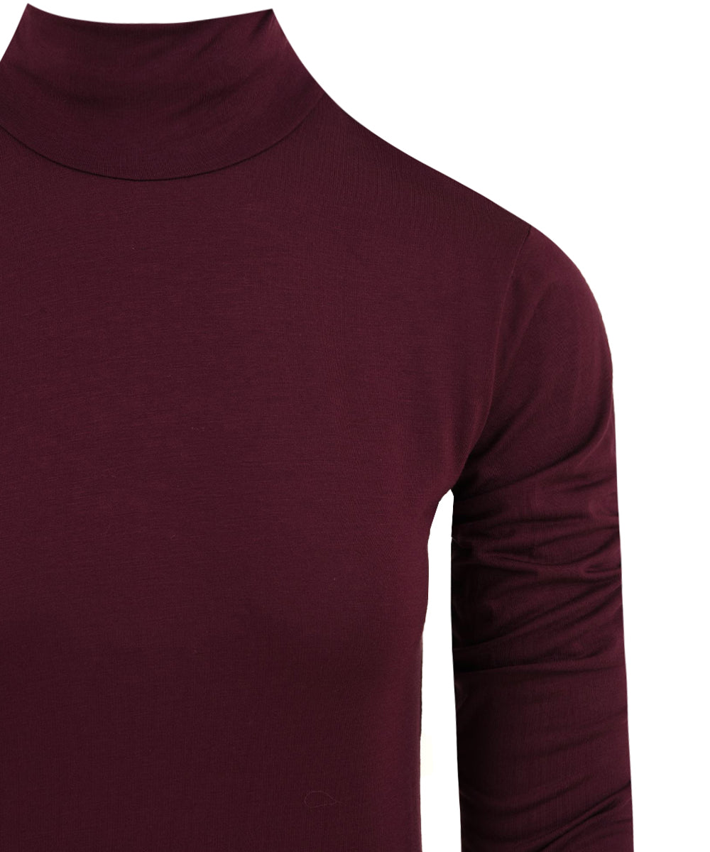 Maglia Dolcevita in Viscosa HINNOMINATE Donna - Rosso