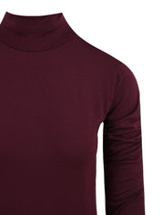 Maglia Dolcevita in Viscosa HINNOMINATE Donna - Rosso