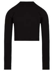 Crop Top Dolcevita in Viscosa HINNOMINATE Donna - Nero