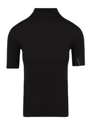 Maglia Dolcevita in Viscosa HINNOMINATE Donna - Nero