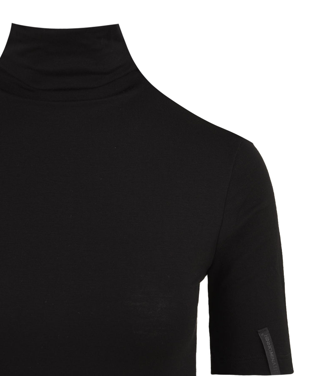 Maglia Dolcevita in Viscosa HINNOMINATE Donna - Nero