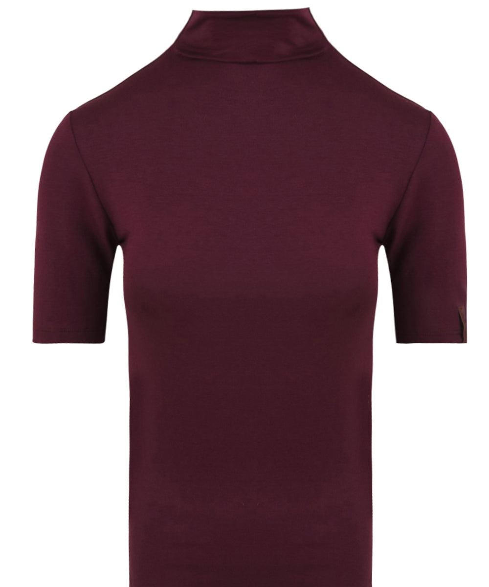 Maglia Dolcevita in Viscosa HINNOMINATE Donna - Rosso