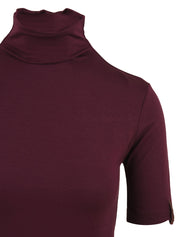Maglia Dolcevita in Viscosa HINNOMINATE Donna - Rosso